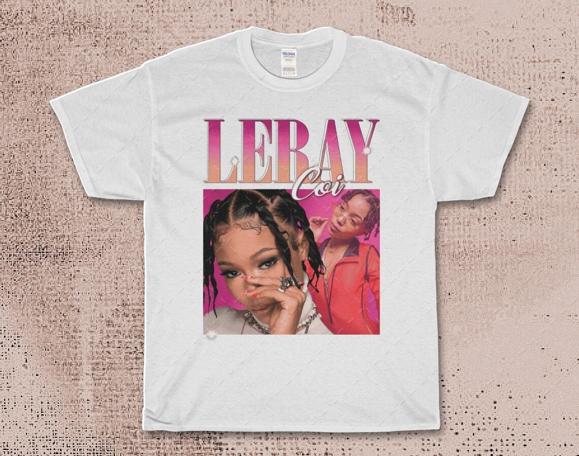 Coi Leray Rnb Rap Hip Hop 90s Retro Vintage T-shirt | Etsy