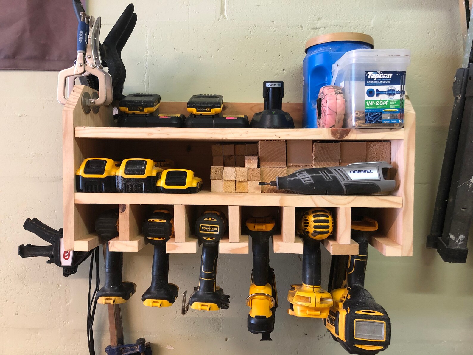 Power Tool Charging Station Storage and Organizational Unit Etsy