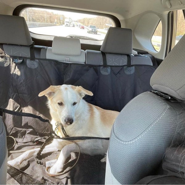 DogTravo Dog Back Seat Cover for Cars, Trucks, SUvs