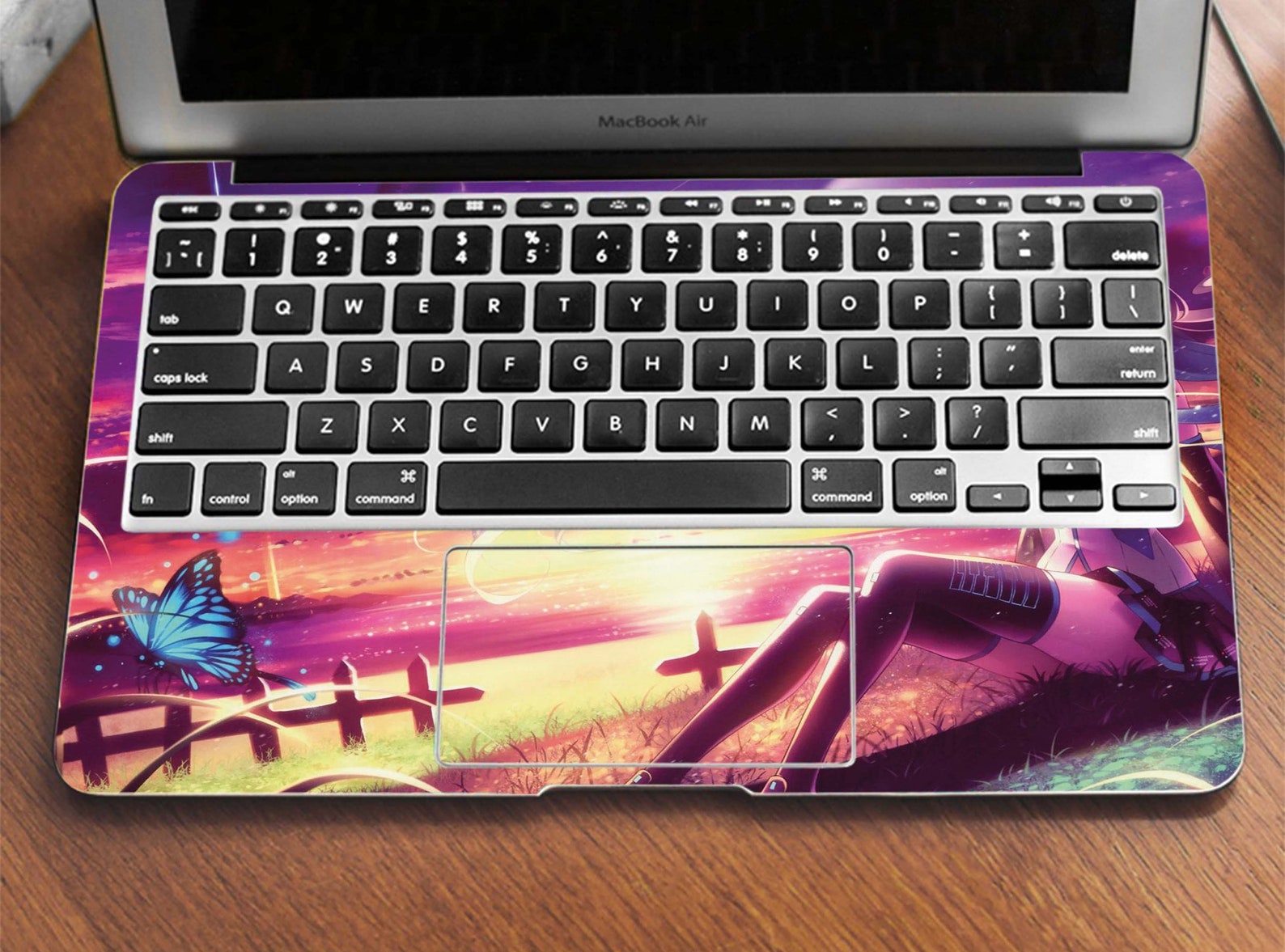 Anime macbook skin macbook Pro 15 2017 sticker Laptop skin Etsy