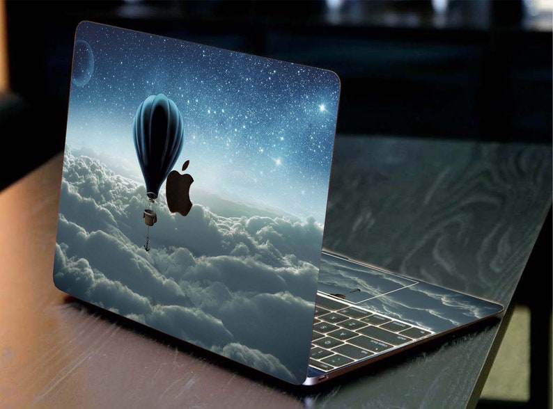 Balloon Airship macbook skin sky macbook Air 13 2019 decal macbook Pro 15 2019 sticker macbook Pro Retina 15 skin macbook Pro 16 inch skin