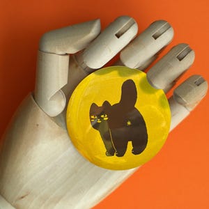 Cat Button badge (58mm)