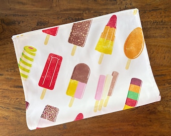 Ice Lollies Tea Towel (Cotton, 70cm x 46cm)