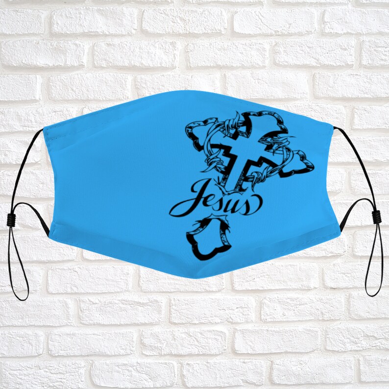 Christian Face Mask / Religious Face Mask / Face Mask With Etsy