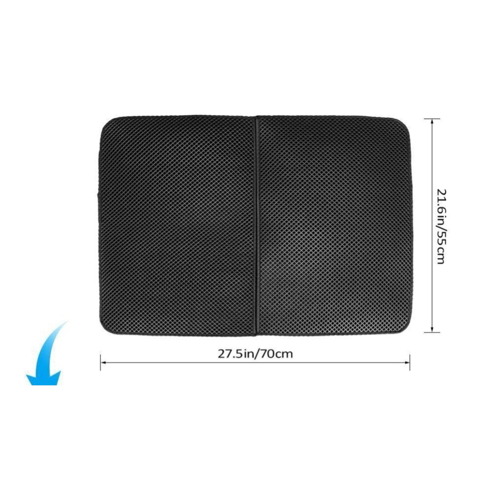 Waterproof Pet Cat Litter Mat Foldable It traps the litter Etsy