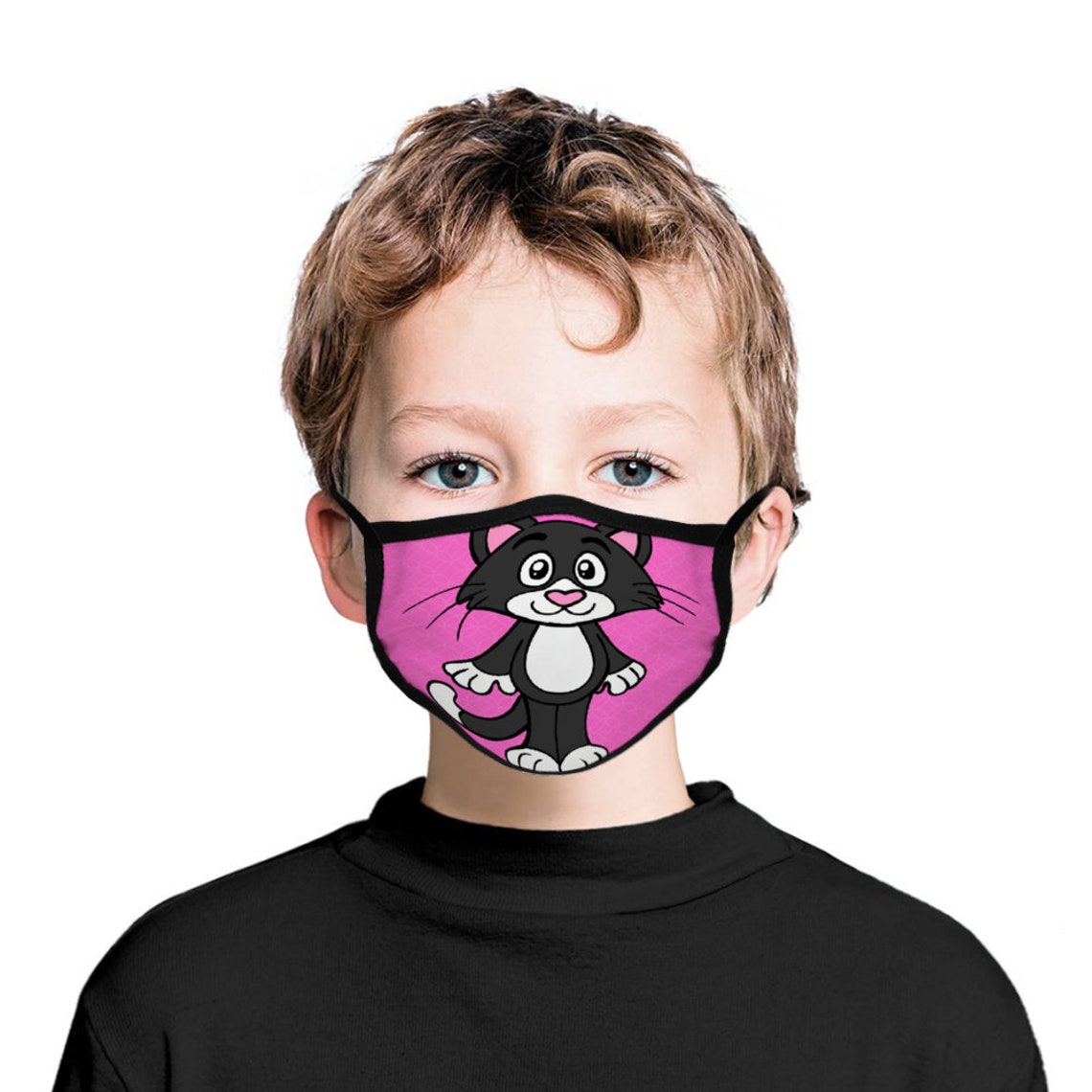 Cartoon Face Mask Cartoon Mask Disny Face Mask Baby Face Etsy