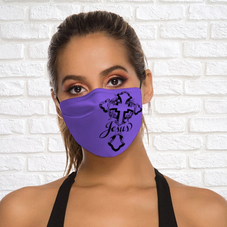 Christian Face Mask / Religious Face Mask / Face Mask With Etsy
