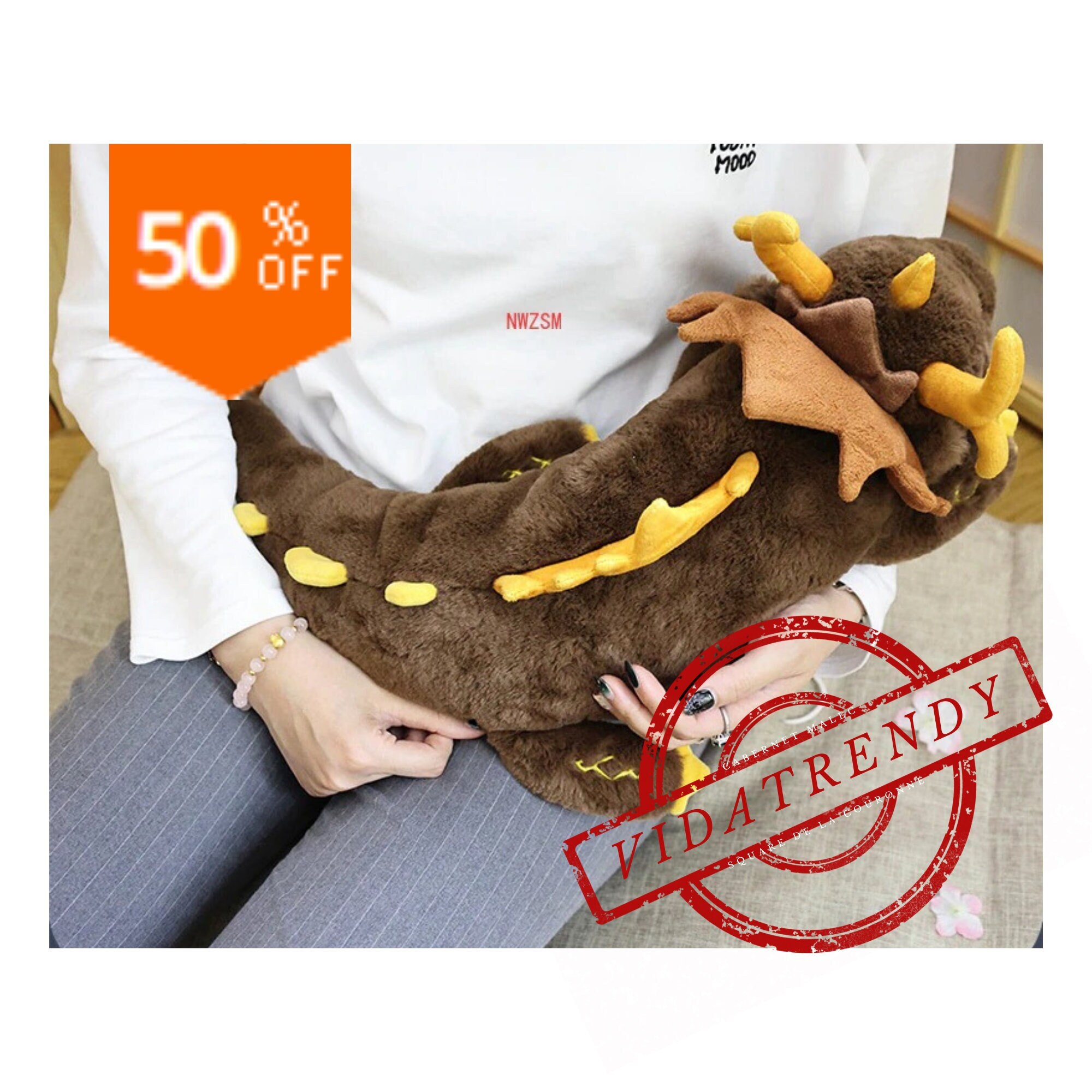 Zhongli dragon plush 70cm, Genshin Impact, Zhong Li Dragon Rex Lapis …