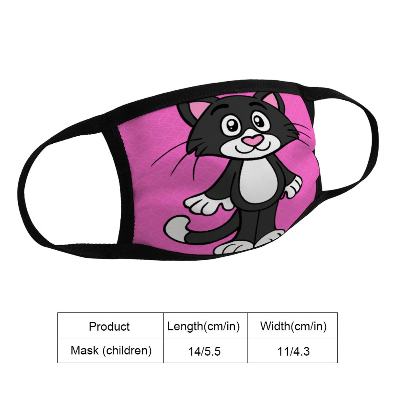 Cartoon Face Mask Cartoon Mask Disny Face Mask Baby Face Etsy