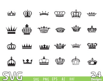 Download Crown Svg Bundle Etsy
