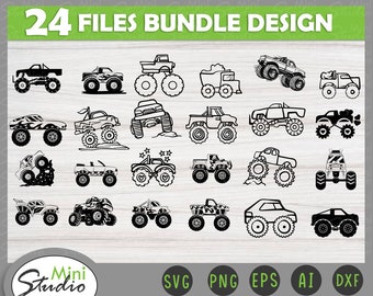 Free Free 264 Monster Truck Svg Etsy SVG PNG EPS DXF File