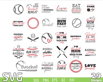 Download Baseball Svg Bundle Etsy