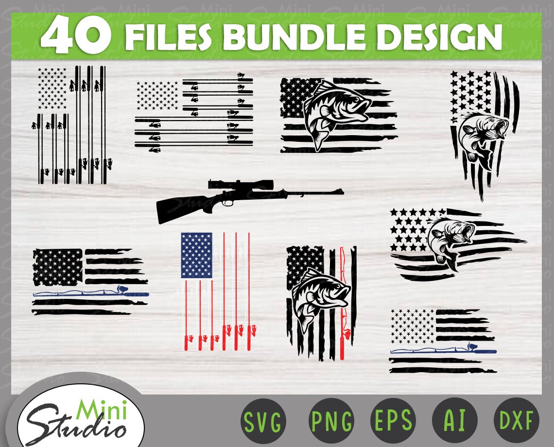 Download Fishing hunting svg bundle fishing svg hunting svg hunt ...