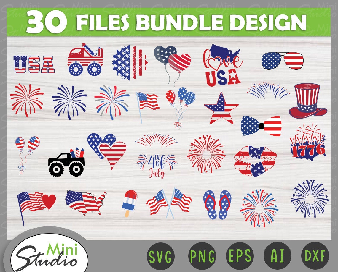 Fireworks SVG, 4th of July Svg, Independence Day Svg, Fireworks SVG f…