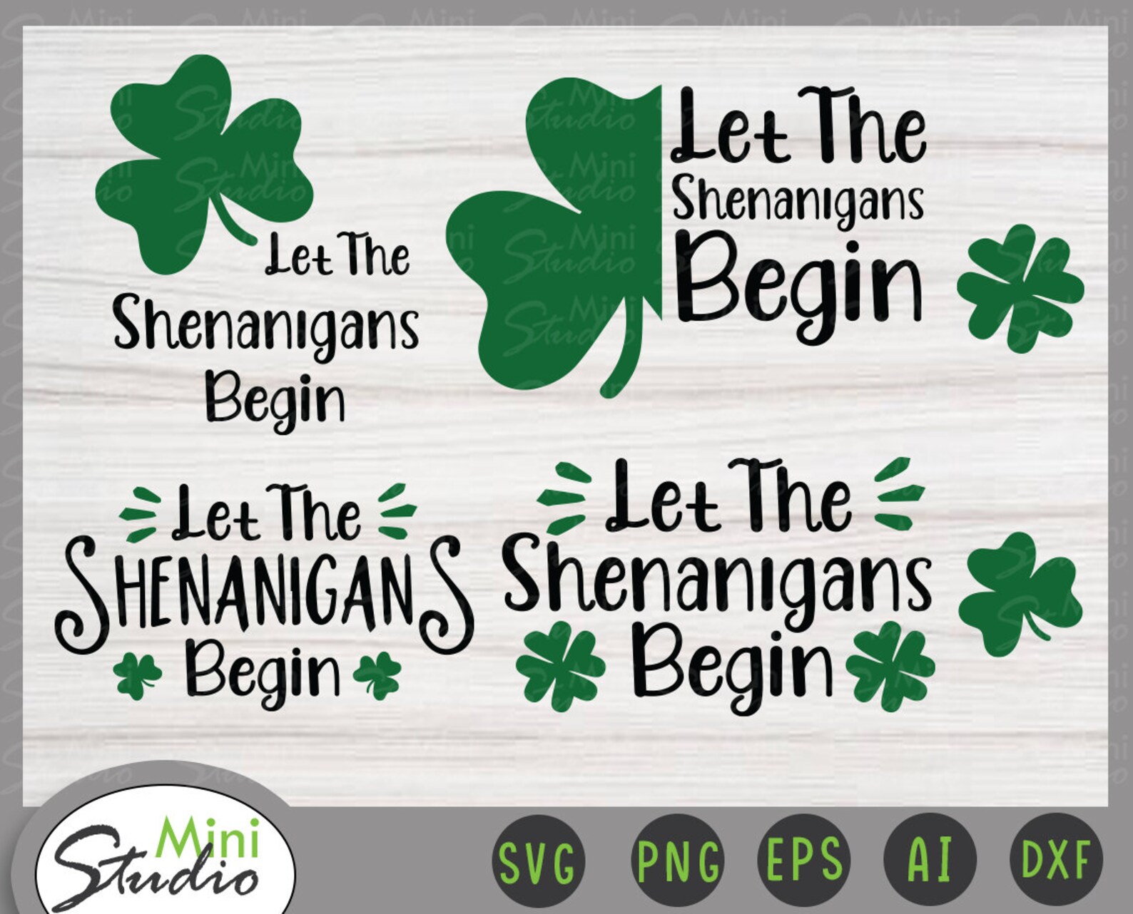 Let the Shenanigans Begin SVG File Digital Download for Etsy