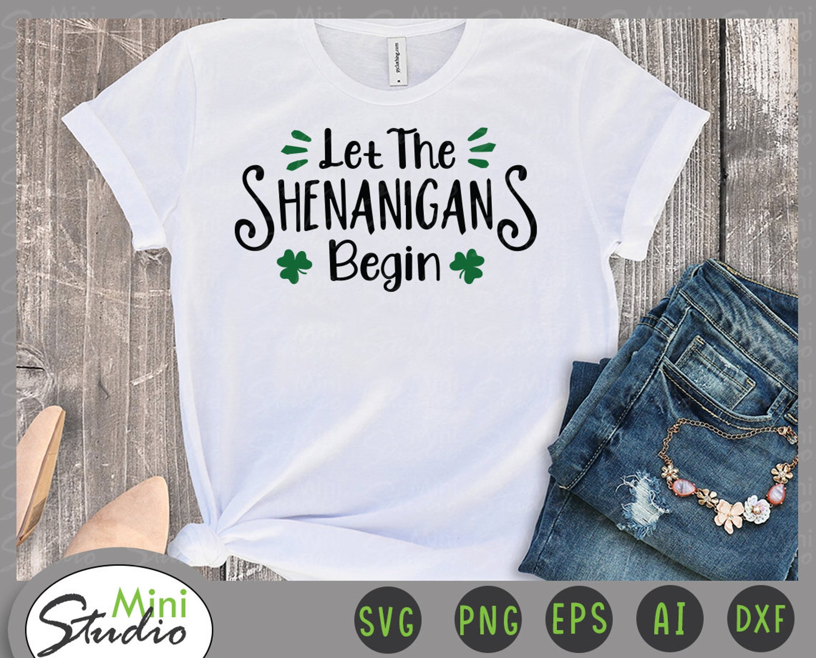 Let the Shenanigans Begin SVG File Digital Download for | Etsy