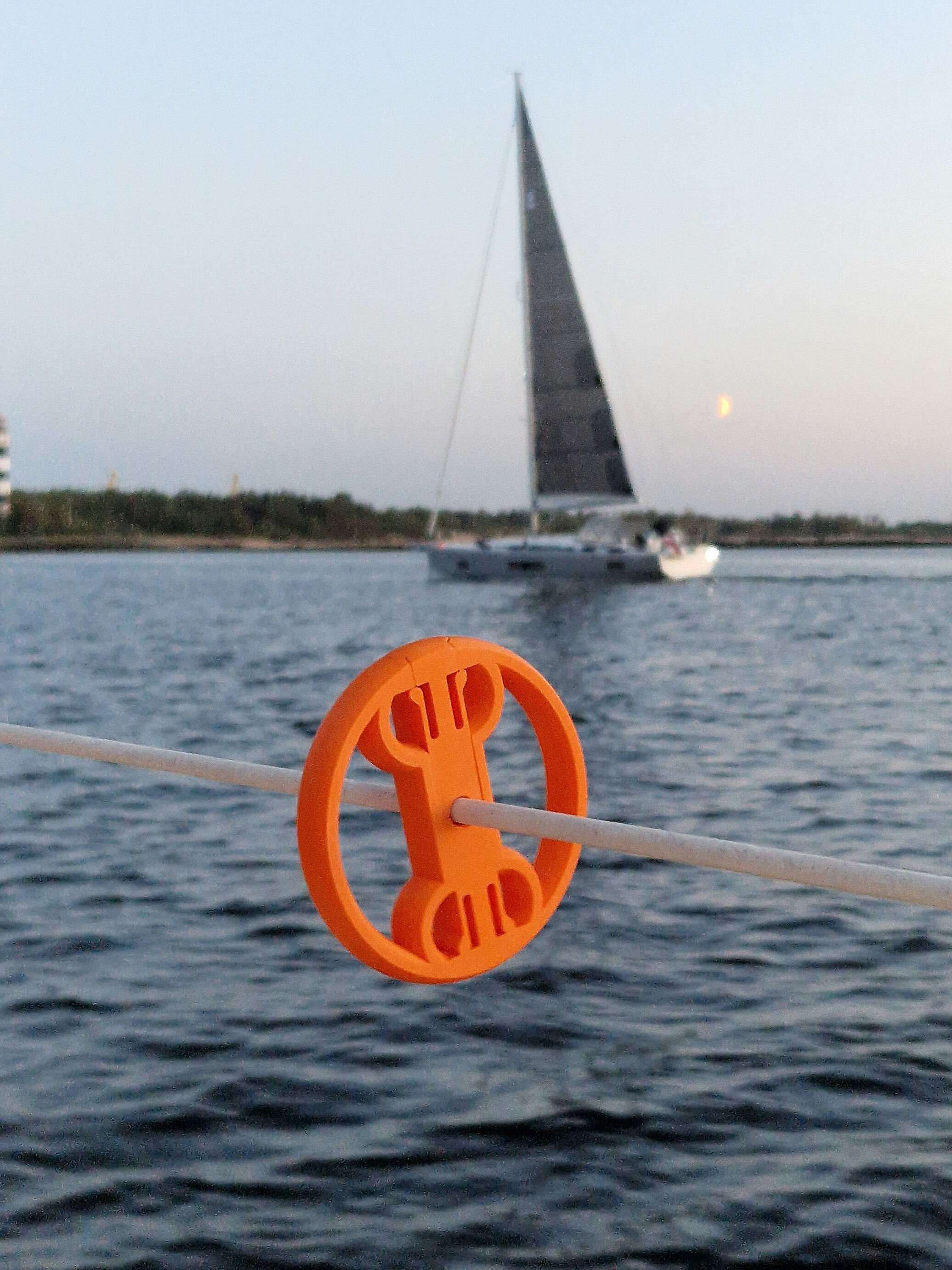 Sail Chafe Protector Wheel, UV Resistant, Weather Durable Plastic - Etsy