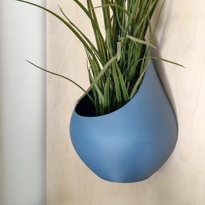 軽量ティアドロッププランター、壁掛け式植木鉢バスケット、モダンデザインプランター、吊り下げ式多肉植物ラウンドドロップ、屋内壁掛け植物ホルダー