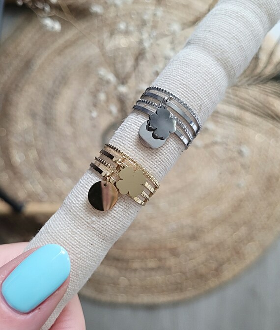 Bague acier inoxydable réglable sale