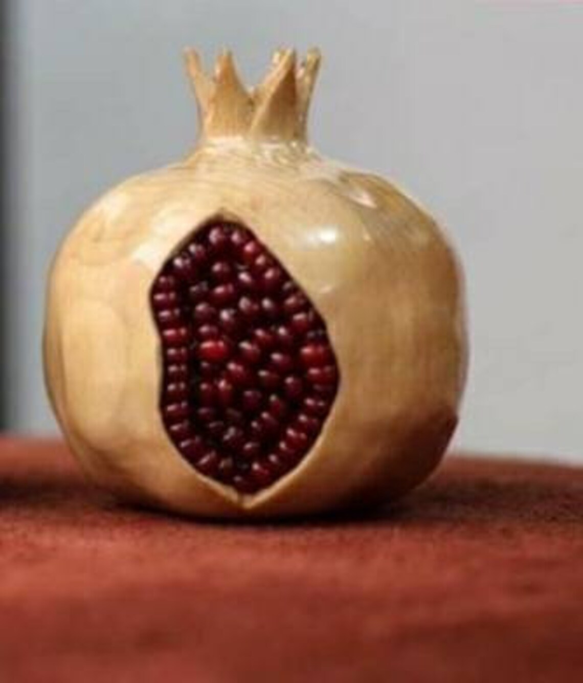 Granada de madera armenia hecha a mano Recuerdo perfecto Color Etsy