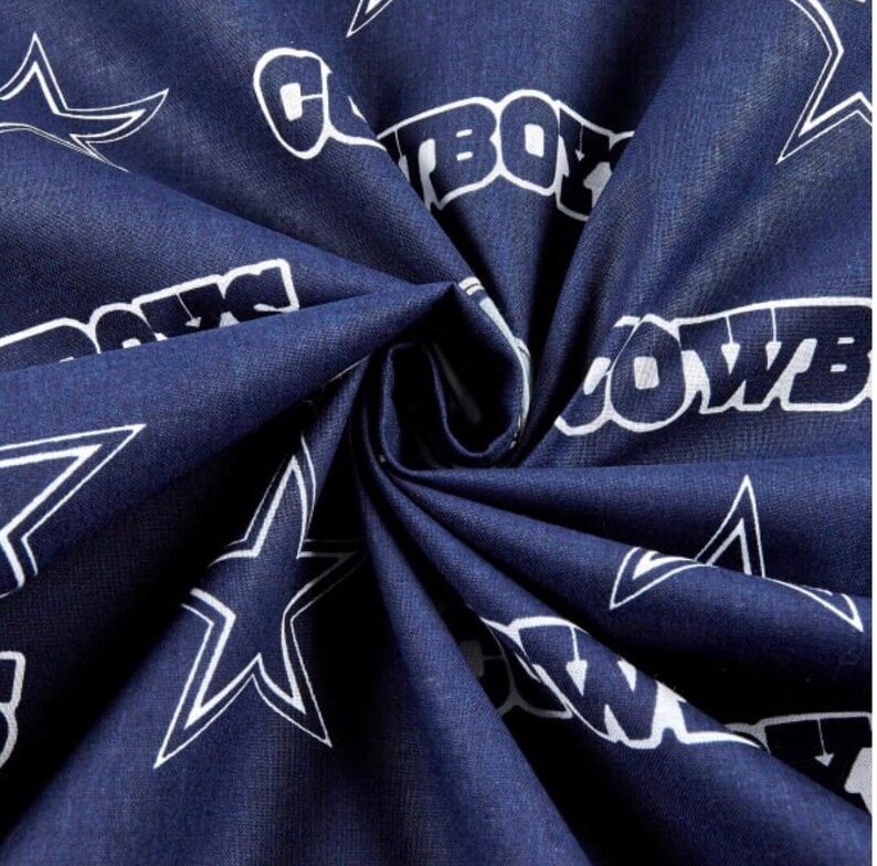 9 X 58 NFL Dallas Cowboys 100 Cotton Fabric. Perfect for Etsy