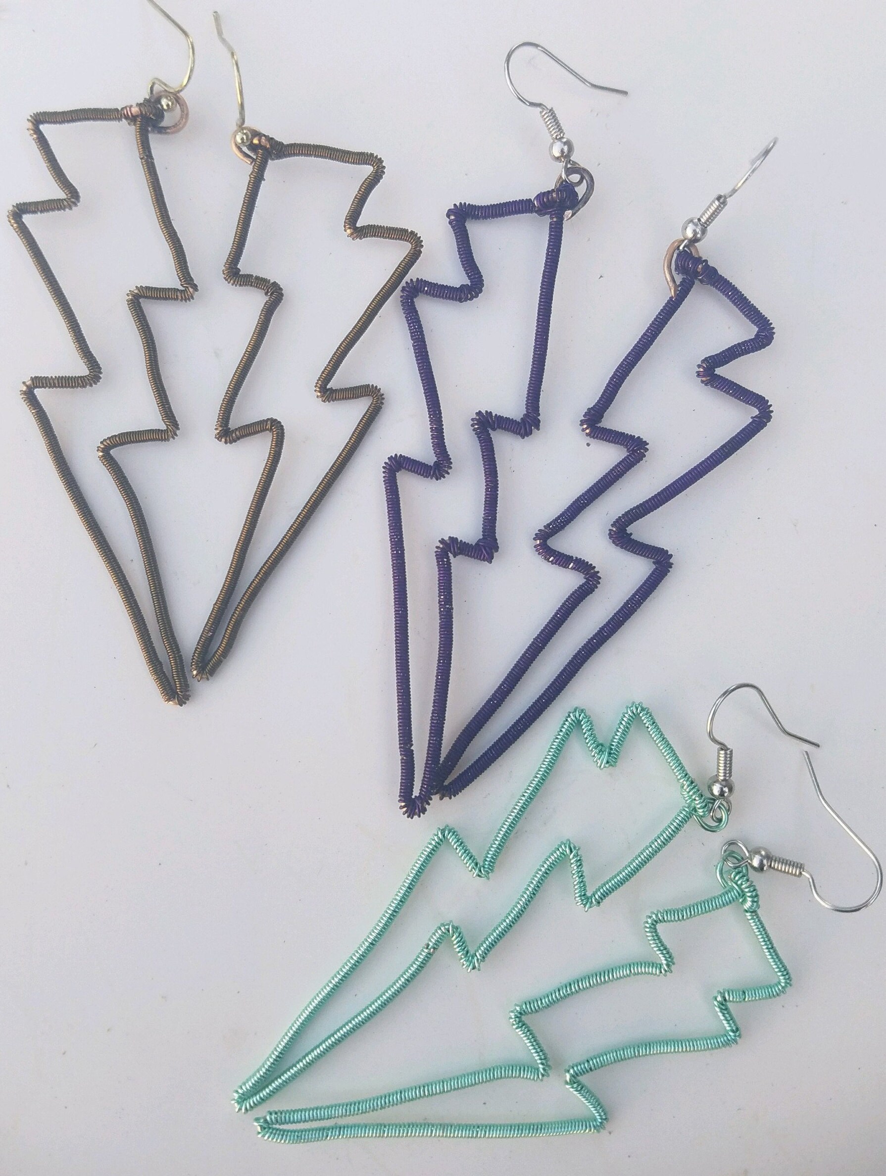 Bolt, Lightning Bolt Jewelry, Dangle Earring, Lightning Bolt, Thor