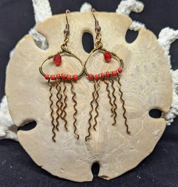 Earrings Beach Wedding Dangle Earrings Jewelry Jewelry for Etsy UK