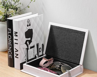Luxury Book Box – Hidden Storage, Coffee Table Decor