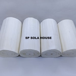 15 pezzi Rotolo di fogli di legno Sola per la creazione di fiori, lavori artigianali, diffusore di bastoncini essiccati, carta per album di ritagli fai da te per spa di profumi