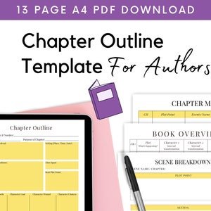Book Plot Templates Plotting Bundle Chapter Scenes Save the Cat 7 Point ...