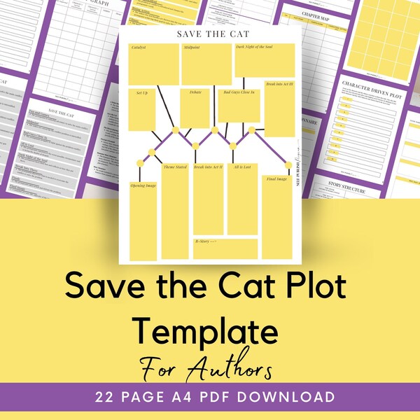 Story Plot Template Etsy Story Plot Template Etsy