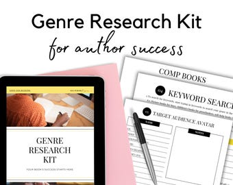 Genre-Recherche-Kit für Writer und Autoren | Buch Schreibwerkzeug | Autoren-Handbuch | Buchvermarktung | Buch Gelingen | Buch Präsentation