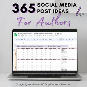 365 Social Media Post Ideas for Authors Writers 2023 image 6