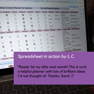 365 Ideas de publicaciones en redes sociales para autores / escritores / 2023 / Ideas de contenido para redes sociales / Planificador de redes sociales / Planificador de autores / Digital imagen 7