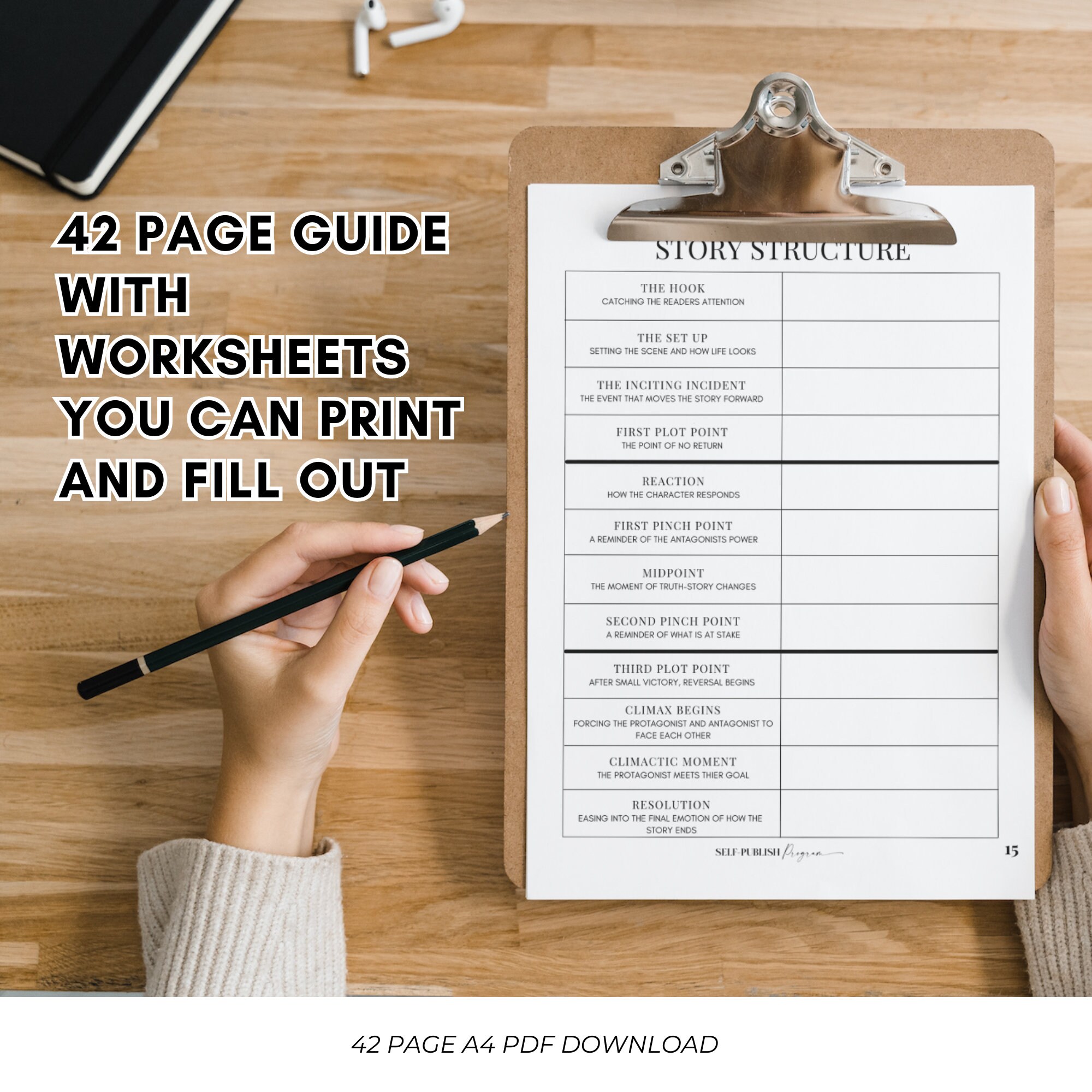 Book Plot Templates Plotting Bundle Chapter Scenes Save the Cat 7 Point ...