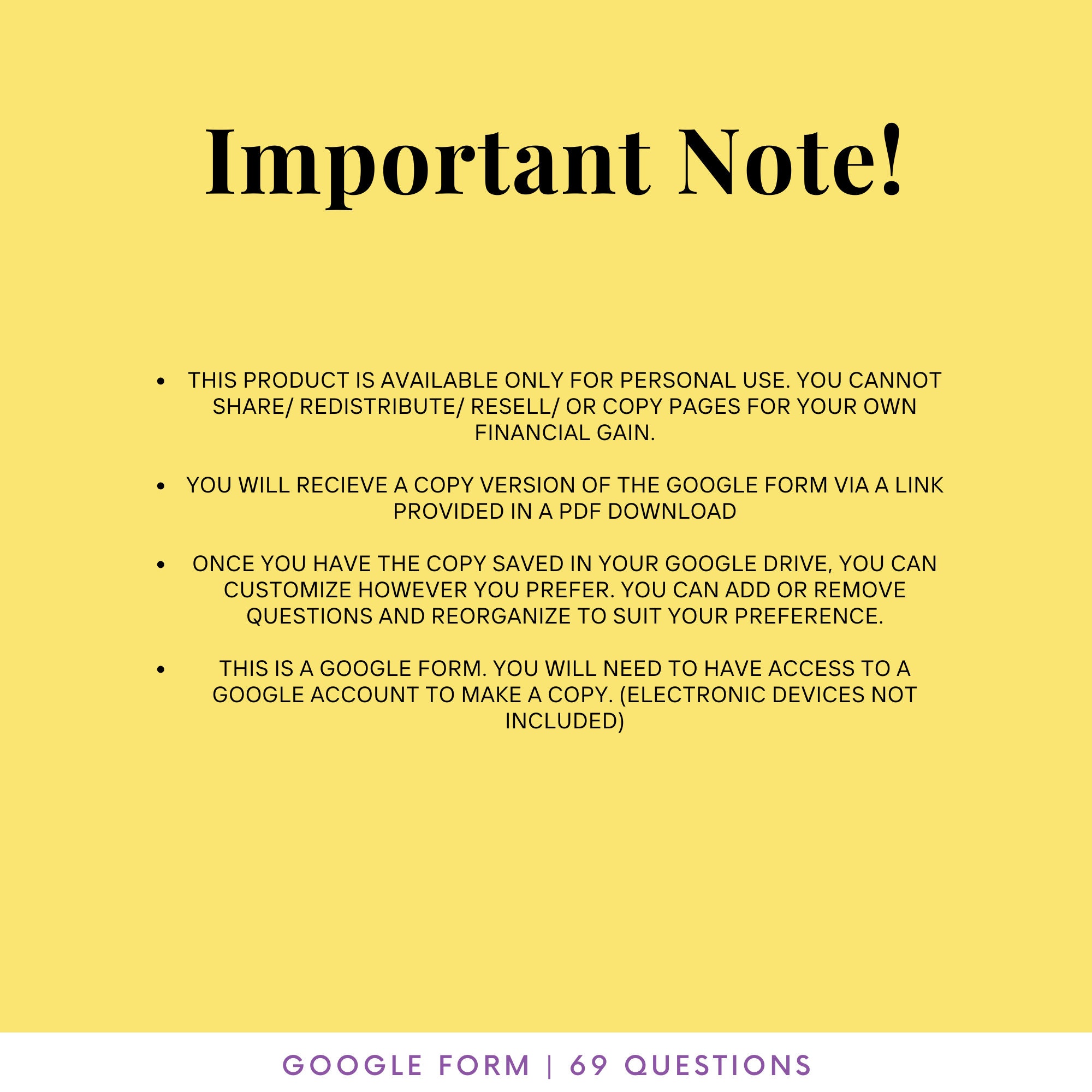 Beta Reader Feedback Google Form for Writers | Improve Pacing, Plot ...