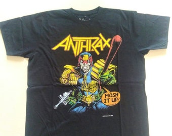 Anthrax Tour Shirt Etsy