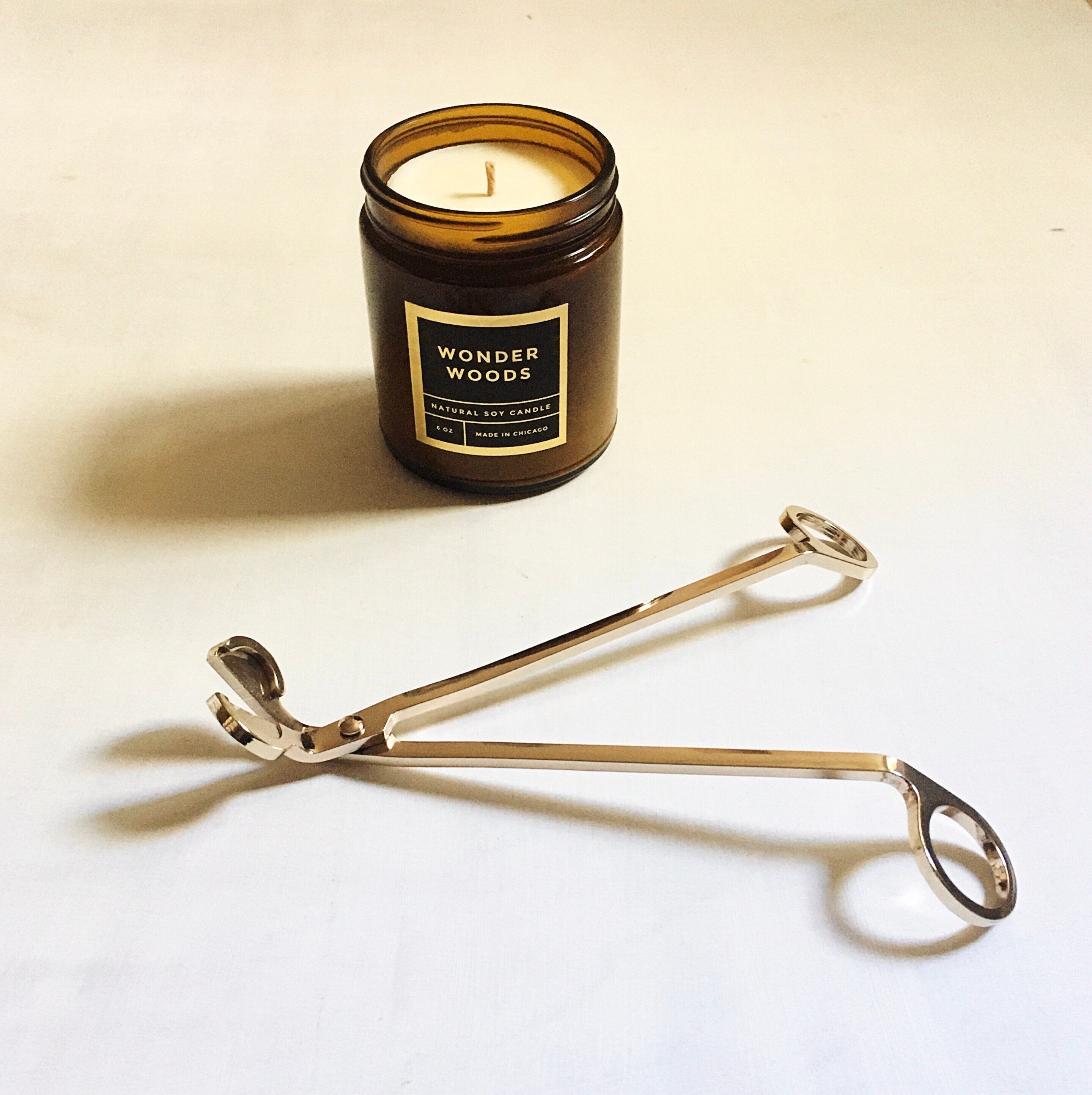 Gold Candle Wick Trimmer — Labor & Mirth Candle Company Fresh + Floral +  Herbal + Woody
