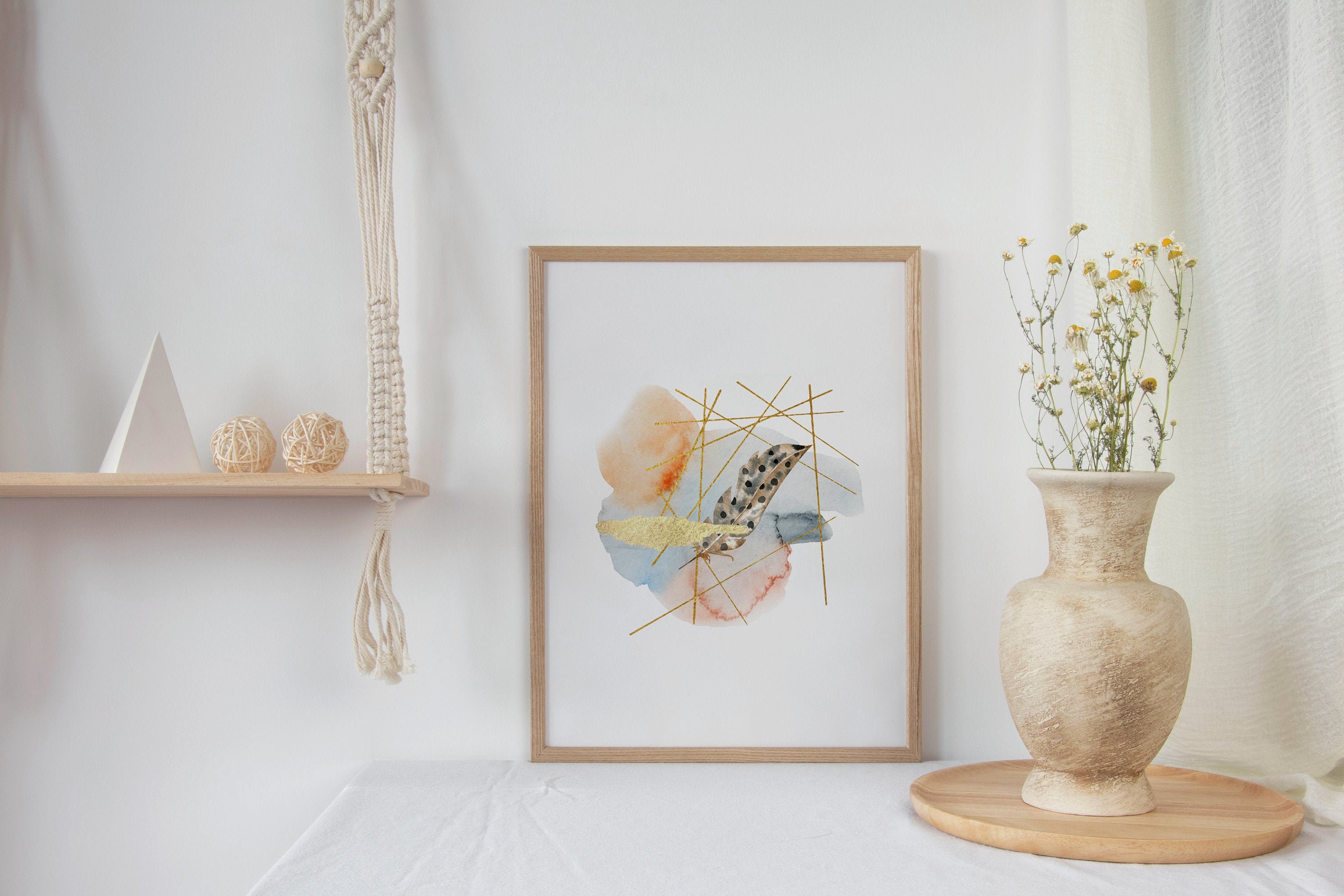 Abstract Modern Wall Art INSTANT DOWNLOAD Minimalist | Etsy