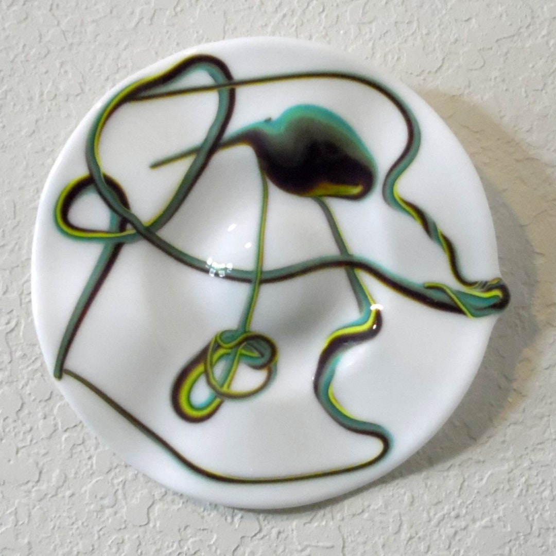 Glass Wall Art. Unique Glass Wall Art Piece Etsy