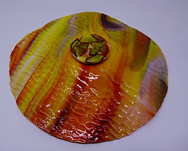 Fused Glass Wall Art, Multi Colored Wall Art Etsy