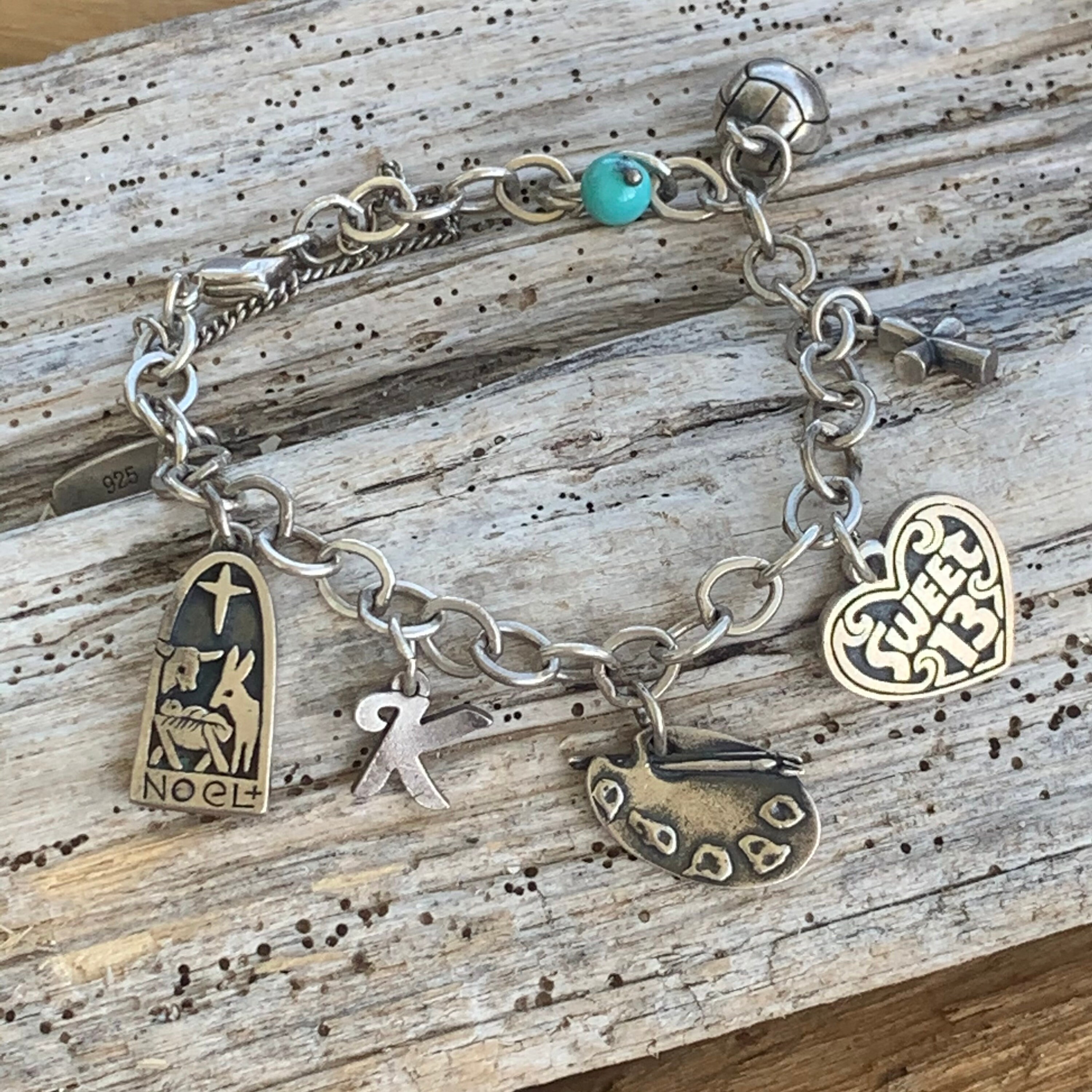 JAMES AVERY Sterling Silver Charm Bracelet X 3056 Etsy