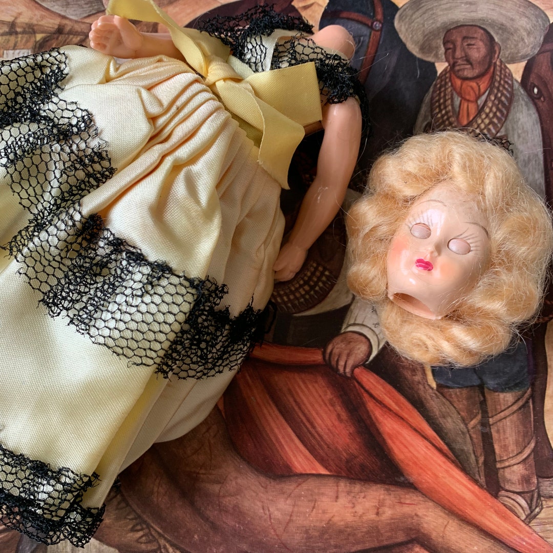 Vintage Doll Parts Art Projects Doll Repurpose Etsy