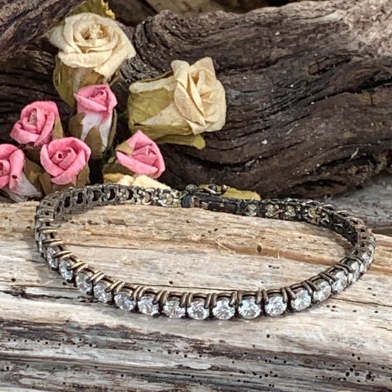Vintage Mar Seta 925 Bracelet Sterling Silver X2782 Etsy Canada