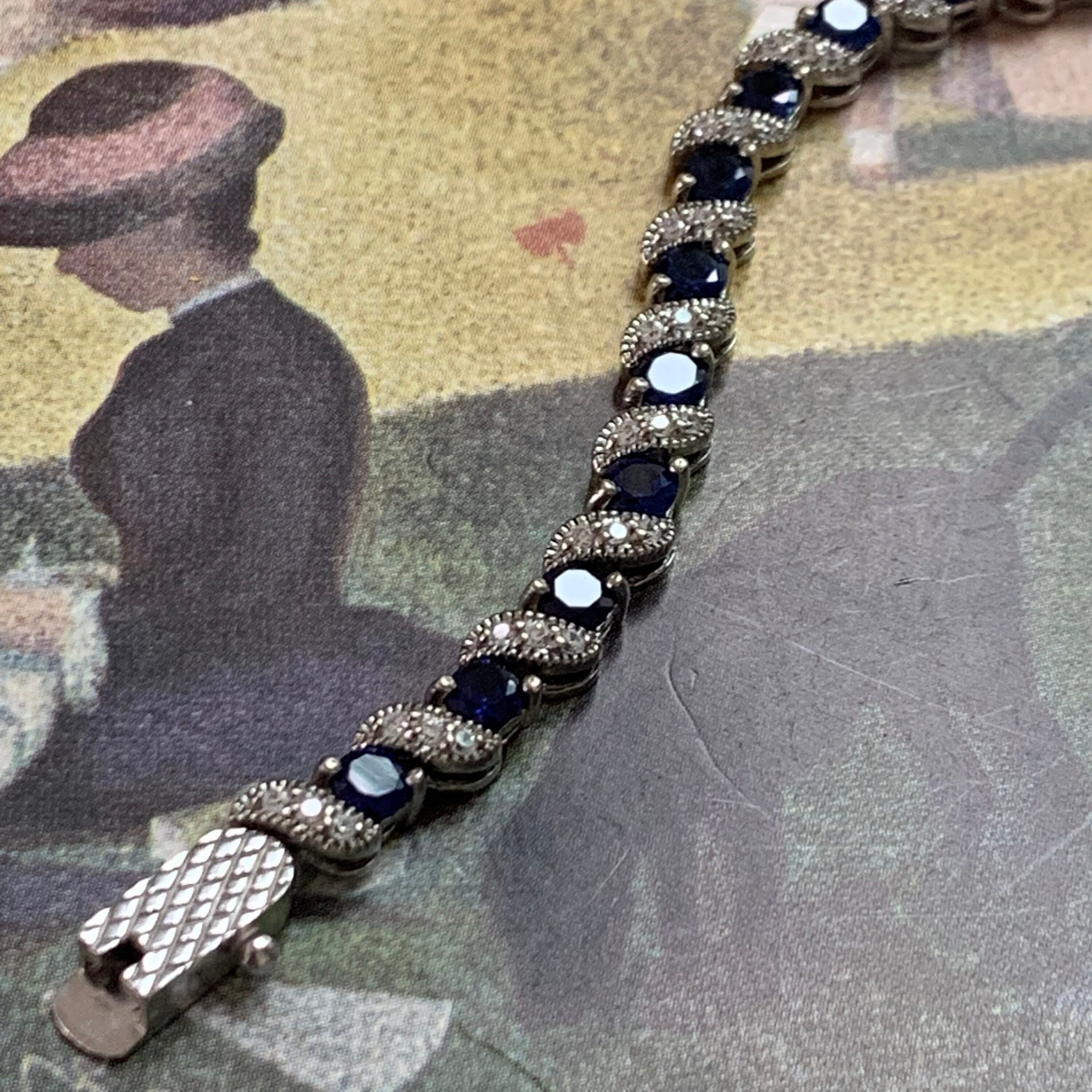 Vintage Mark FAS THAI 925 Bracelet Sterling Silver Etsy UK