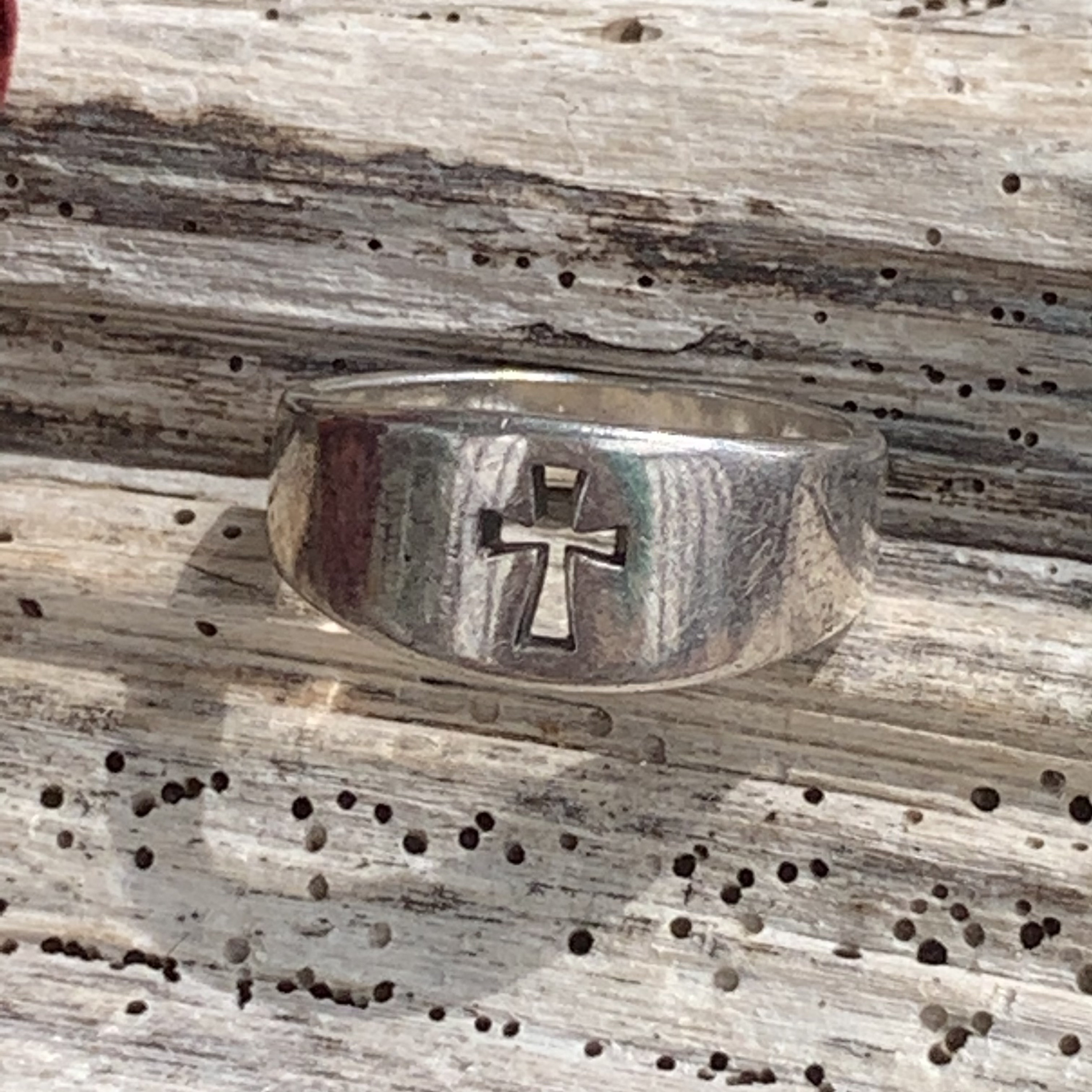 James Avery Sterling Silver Cross Ring X2784 Etsy