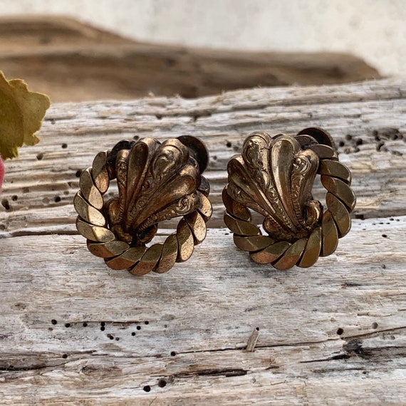 Kafin Vintage Earrings | X2868 - image 2