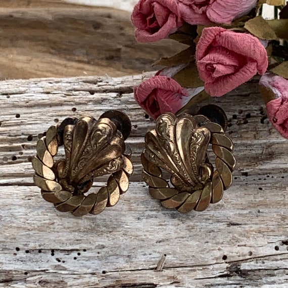 Kafin Vintage Earrings | X2868 - image 1