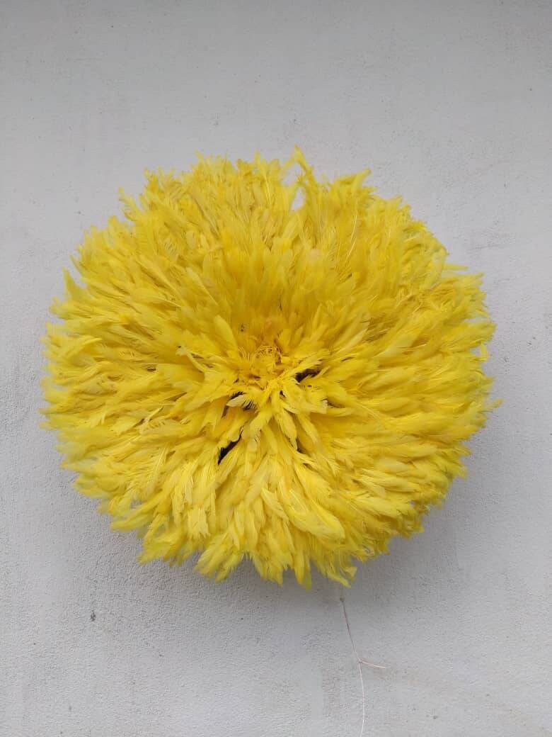 Juju Hat Jaune de 60 cm