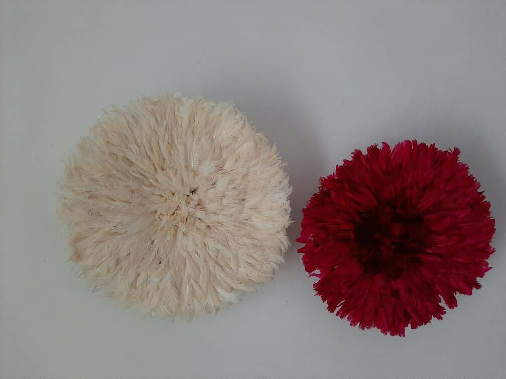 Ensemble de 02 Juju Hats Blanc et Rose 01 70 cm 50 cm